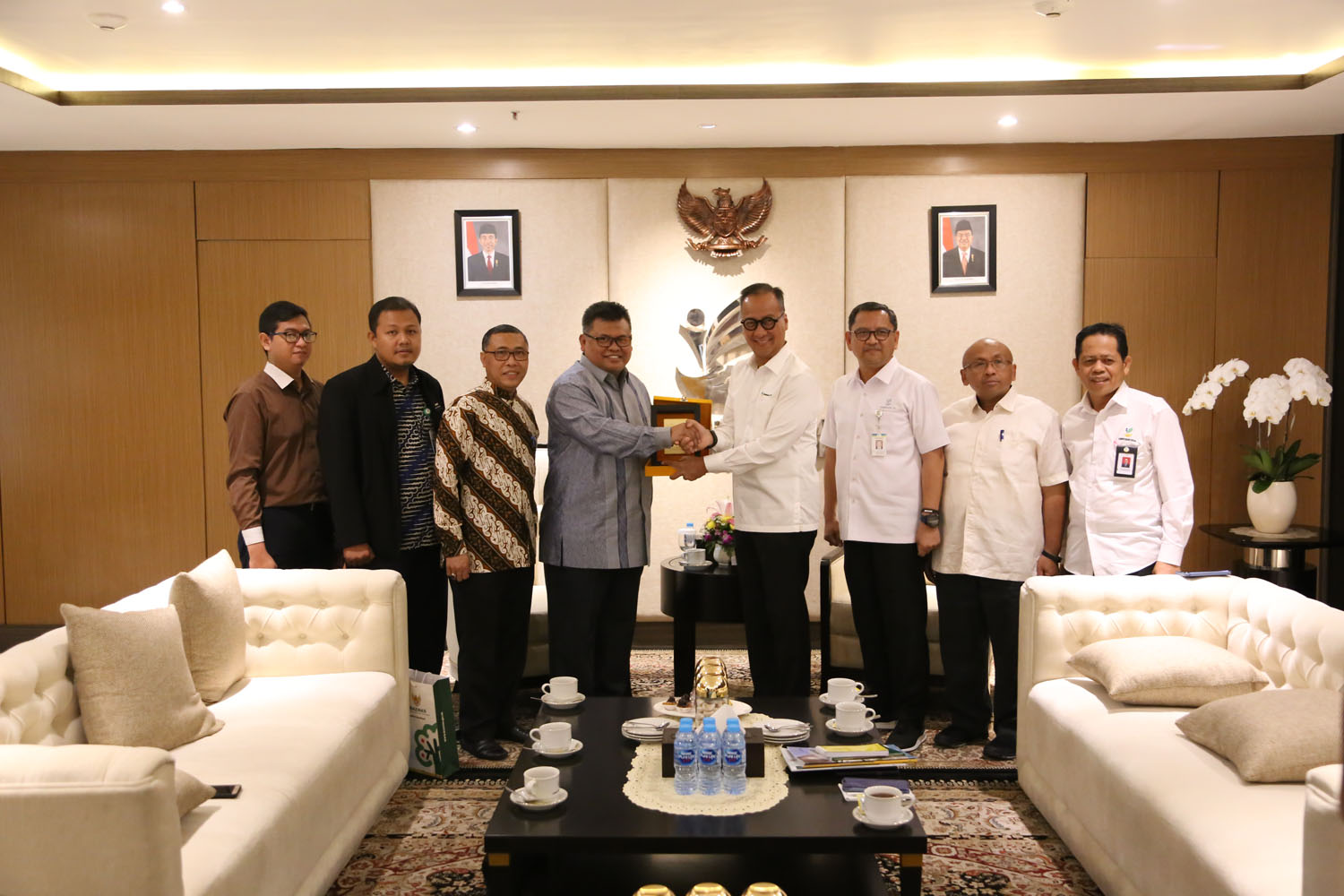 Minister of Social Affairs Received an Audience from National Zakat Agency (BAZNAS)