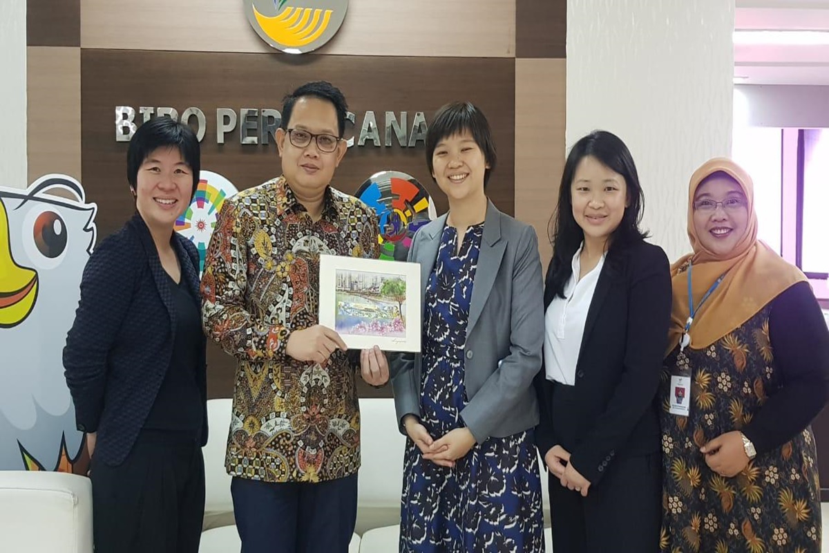 Ministry of Social Affairs Welcomed Singapore Government Delegates