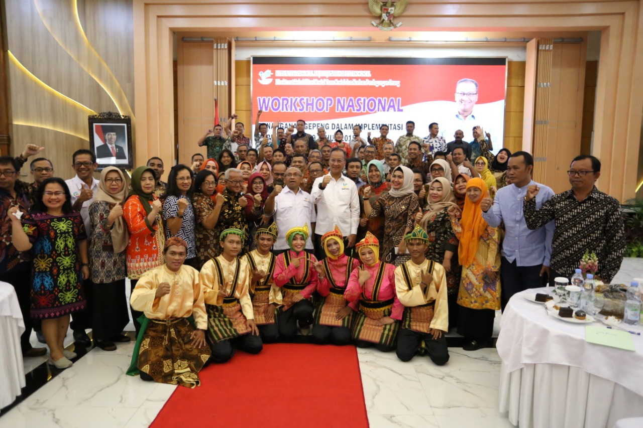 Mensos Buka Lokakarya Nasional Penanganan Gepeng