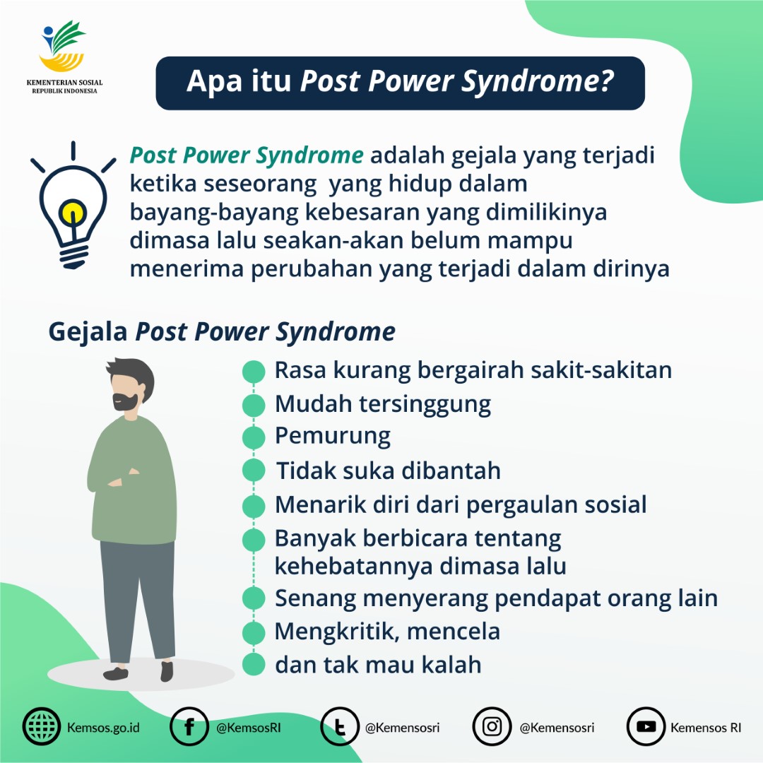 Menghadapi "Post Power Syndrome"