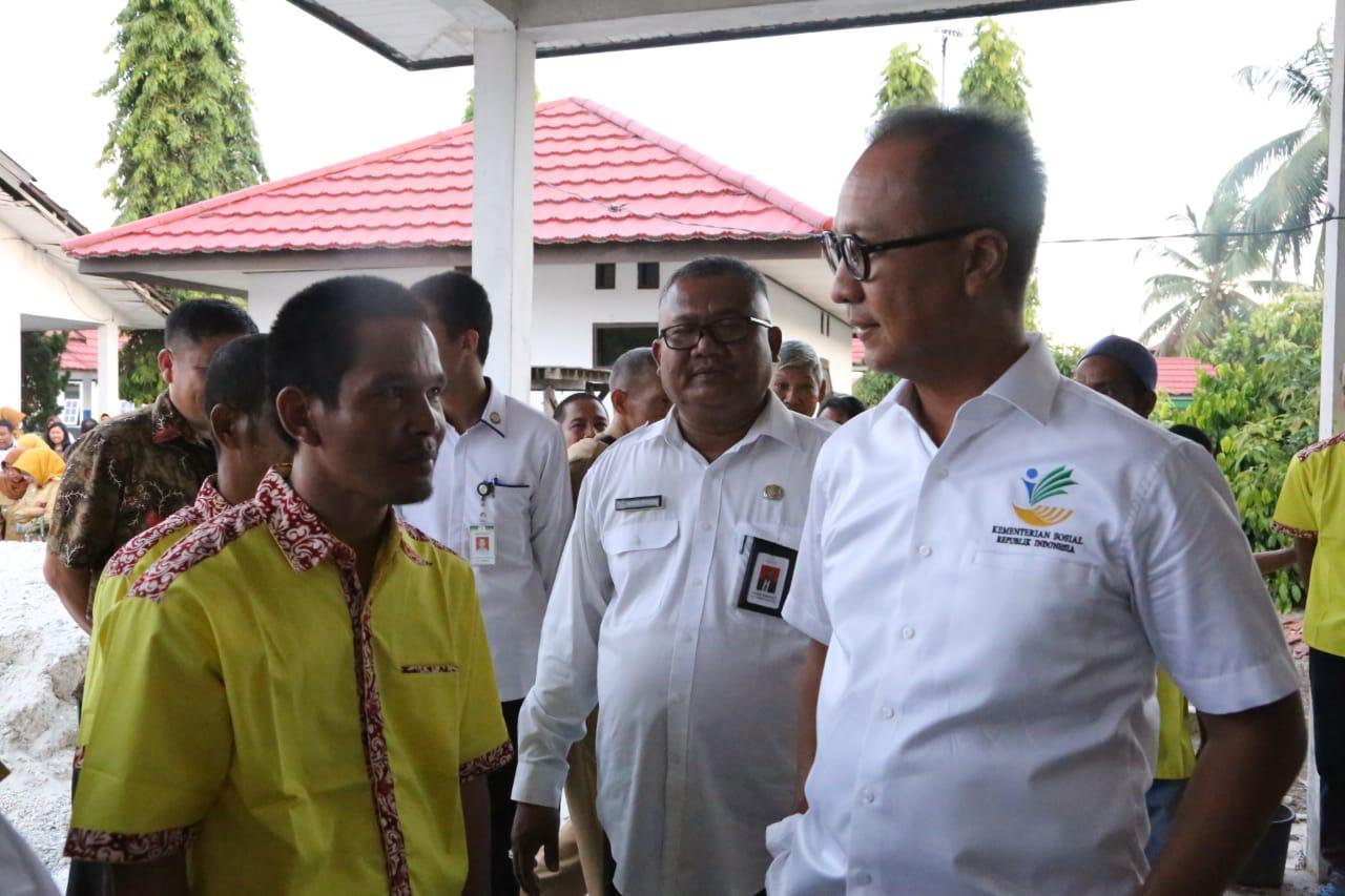 Social Minister Visited BRSPDM "Budi Luhur"