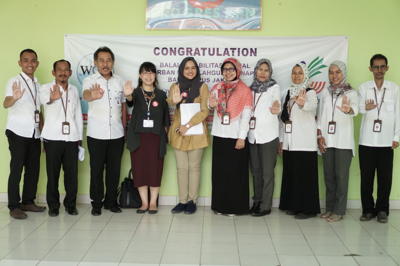 Partnership of BRSKPN "Bambu Apus" and JICA Indonesia