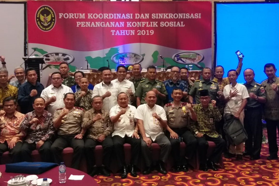 Kemensos Sinergikan Program Penanganan Konflik Sosial Antara Pusat dan Daerah