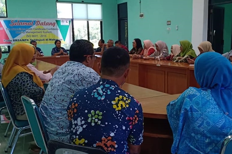 BRSAMPK "Toddopuli" Holds Off Welcomes Officials of Balai