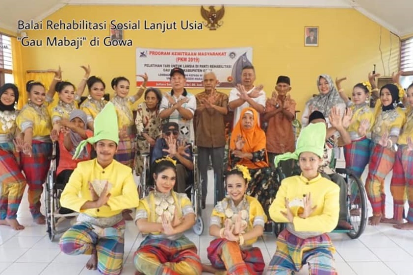 BRSLU "Gau Mabaji" Lakukan Terapi Seni bagi Lanjut Usia