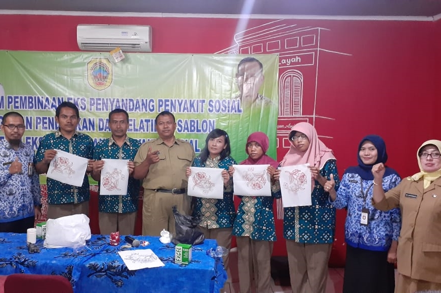 PM BRSPDM "Margo Laras" Ikuti Pelatihan Sablon