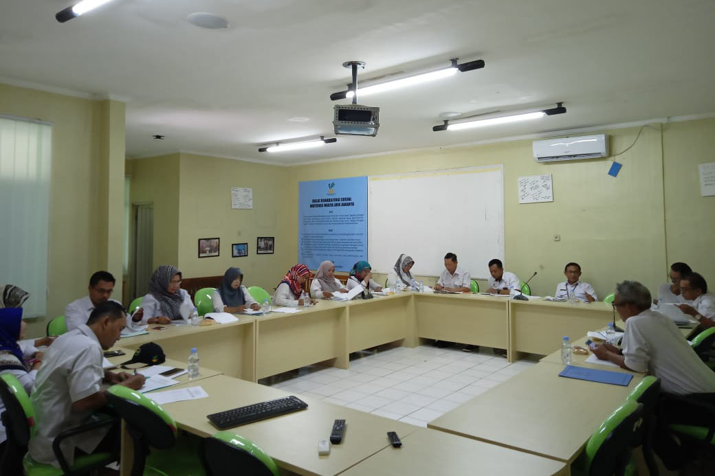 "Mulya Jaya" Social Rehabilitation Center (BRS) Watunas Held a Case Discussion