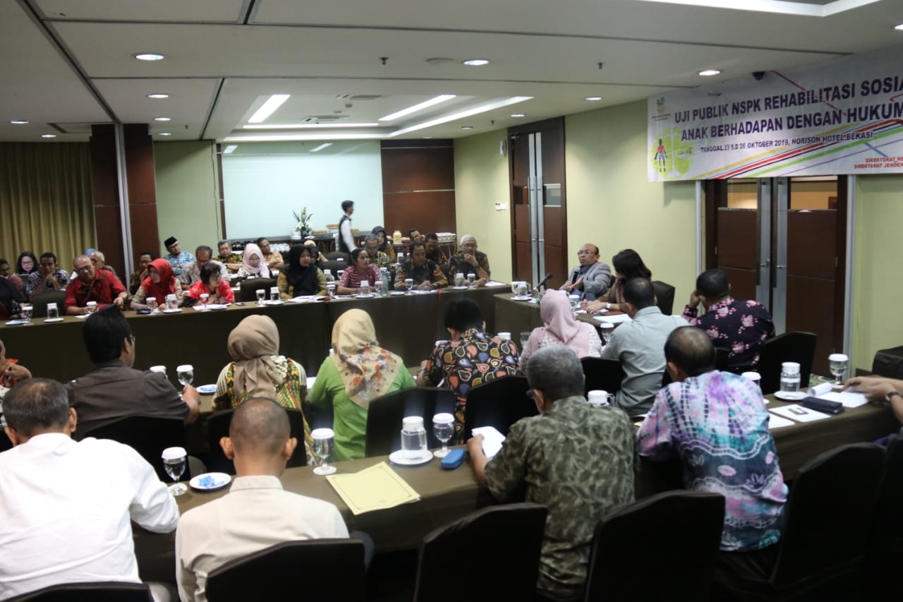 Uji Publik NSPK Rehabilitasi Sosial ABH