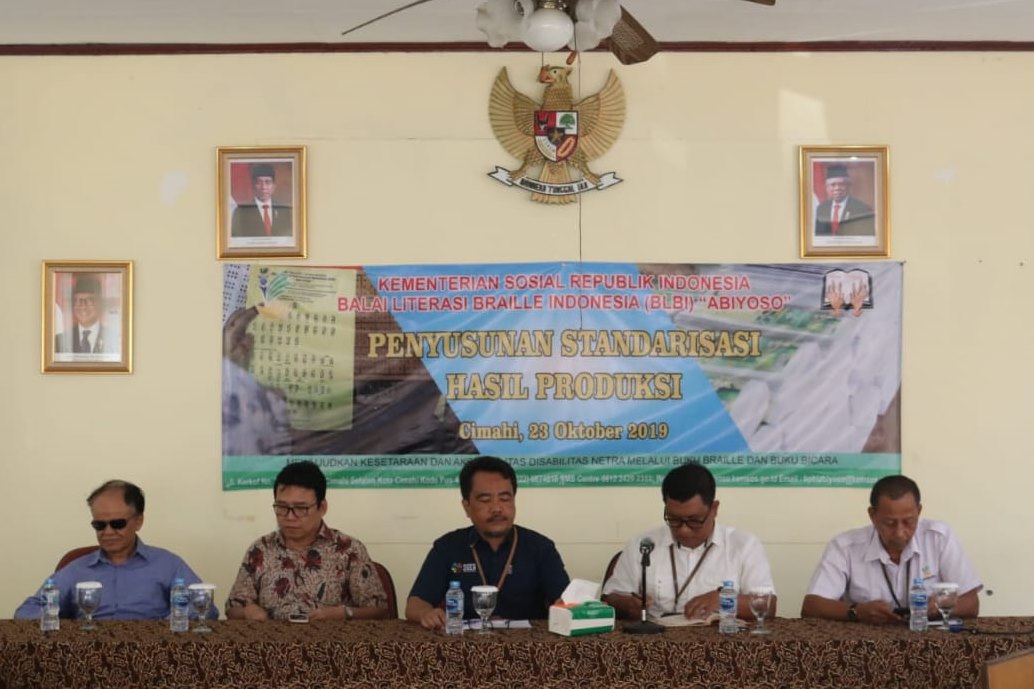 BLBI "Abiyoso" Selenggarakan Penyusunan Standardisasi Hasil Produksi