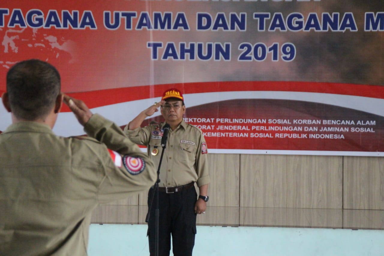 Tingkatkan Kemampuan Tagana, Kemensos Lakukan Penjenjangan