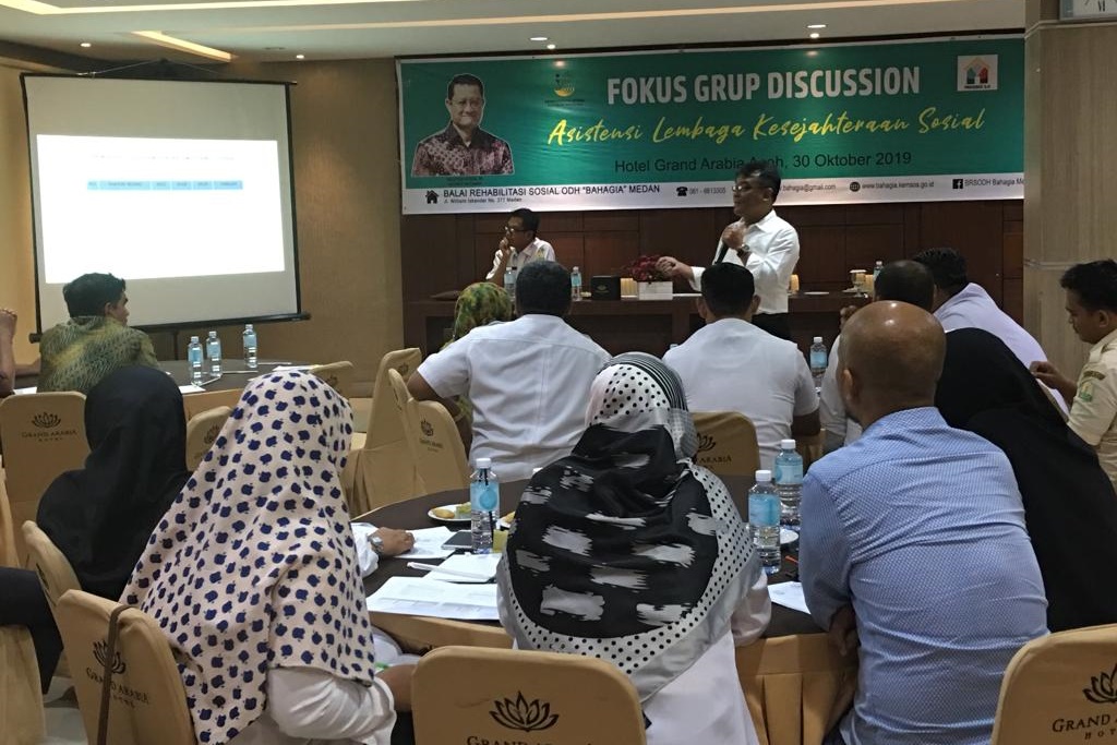 BRSODH “Bahagia” Selenggarakan FGD Asistensi LKS