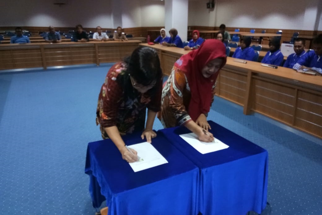 Braille Corner BLBI "Abiyoso" Hadir di Perpustakaan Universitas