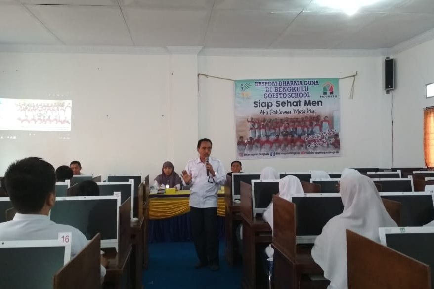 BRSPDM "Dharma Guna" Bengkulu "Goes to School"