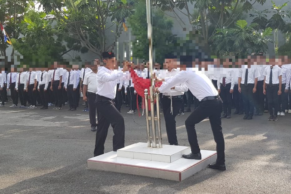 BRSKPN "Insyaf" Laksanakan Upacara Kesadaran Nasional