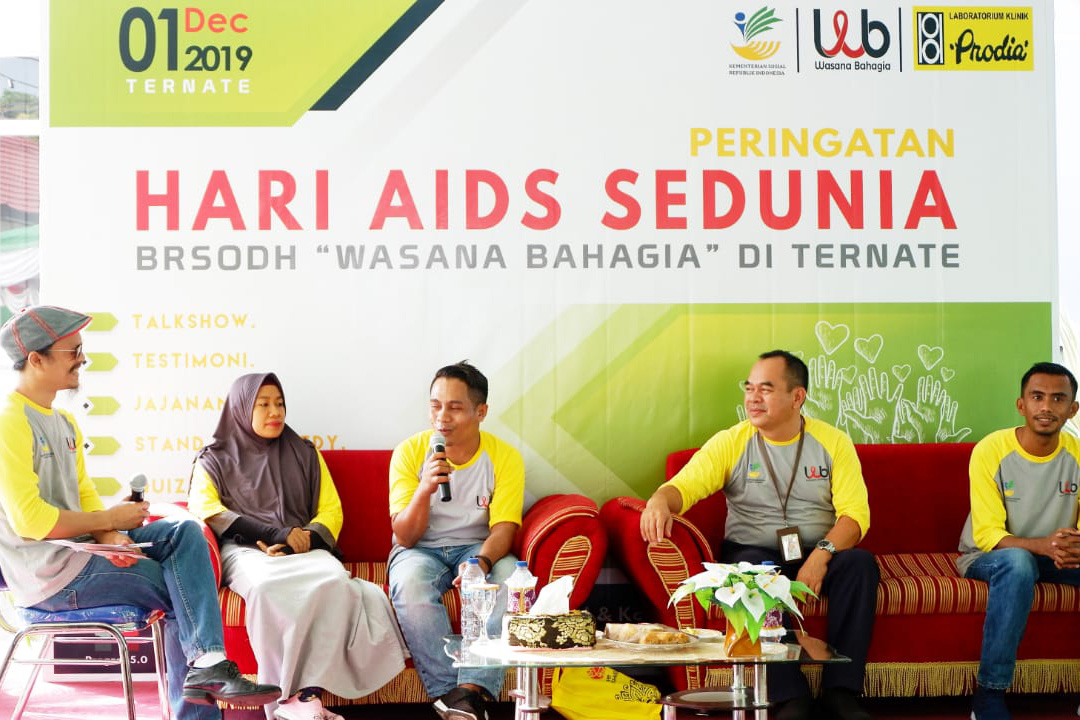 BRSODHIV "Wasana Bahagia" Ternate Peringati Hari Aids Sedunia (HAS)