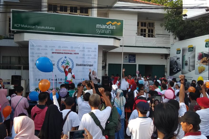 Ratusan Disabilitas Meriahkan Hari Disabilitas International