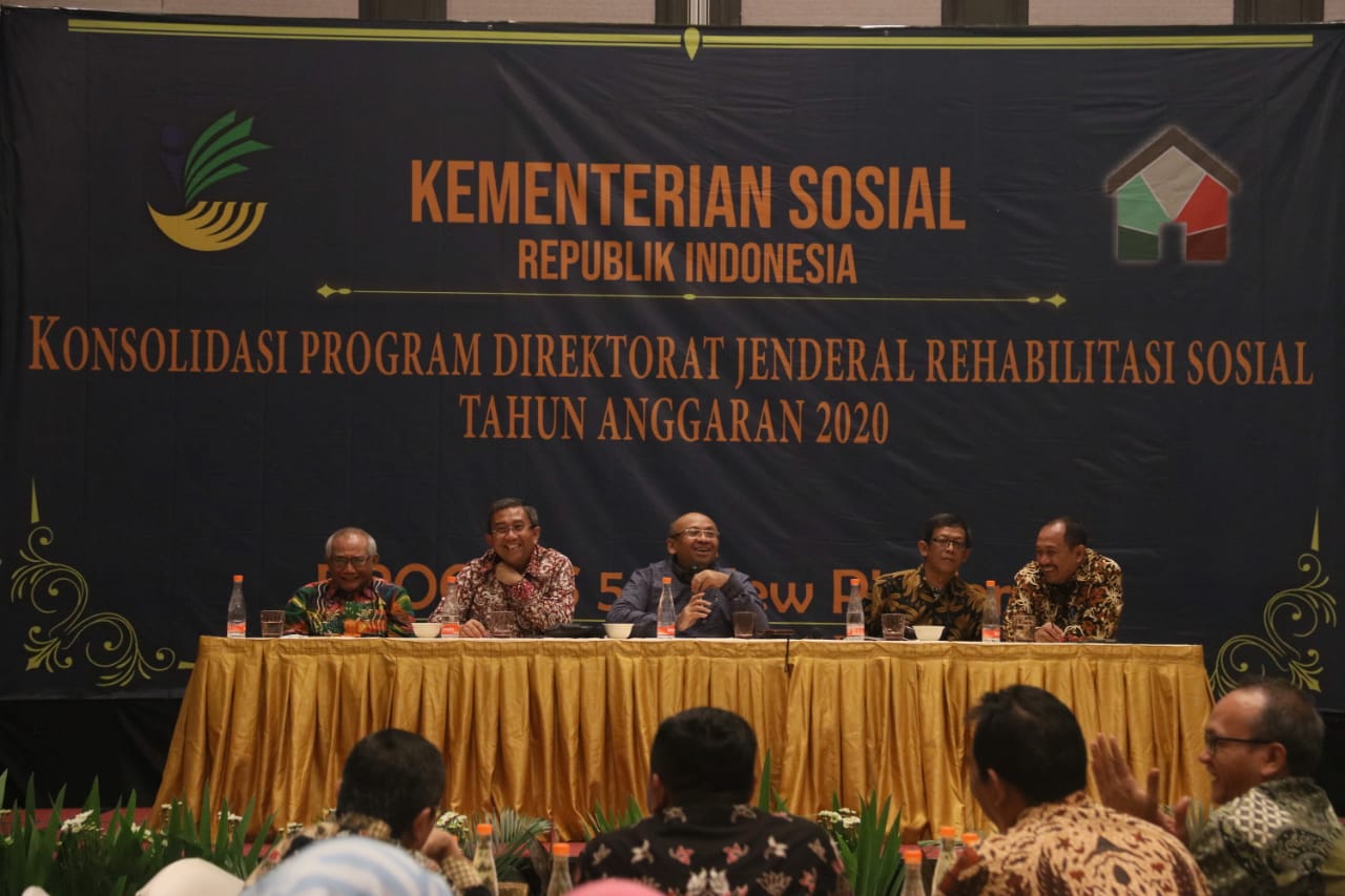 Konsolidasi Program Ditjen Rehabilitasi Sosial Tahun Anggaran 2020