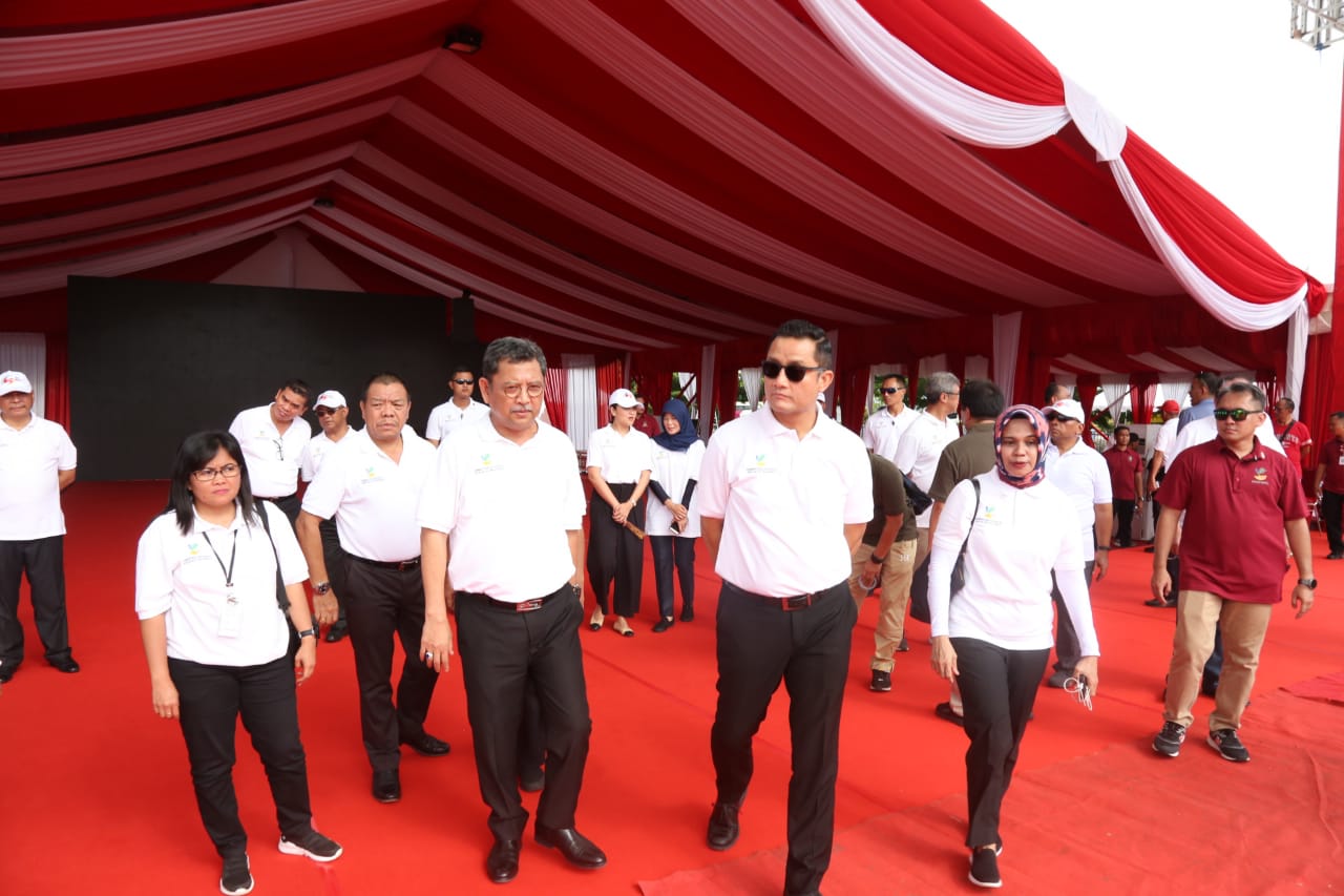 Minister of Social Affairs Reviews the Location of KSN Expo 2019