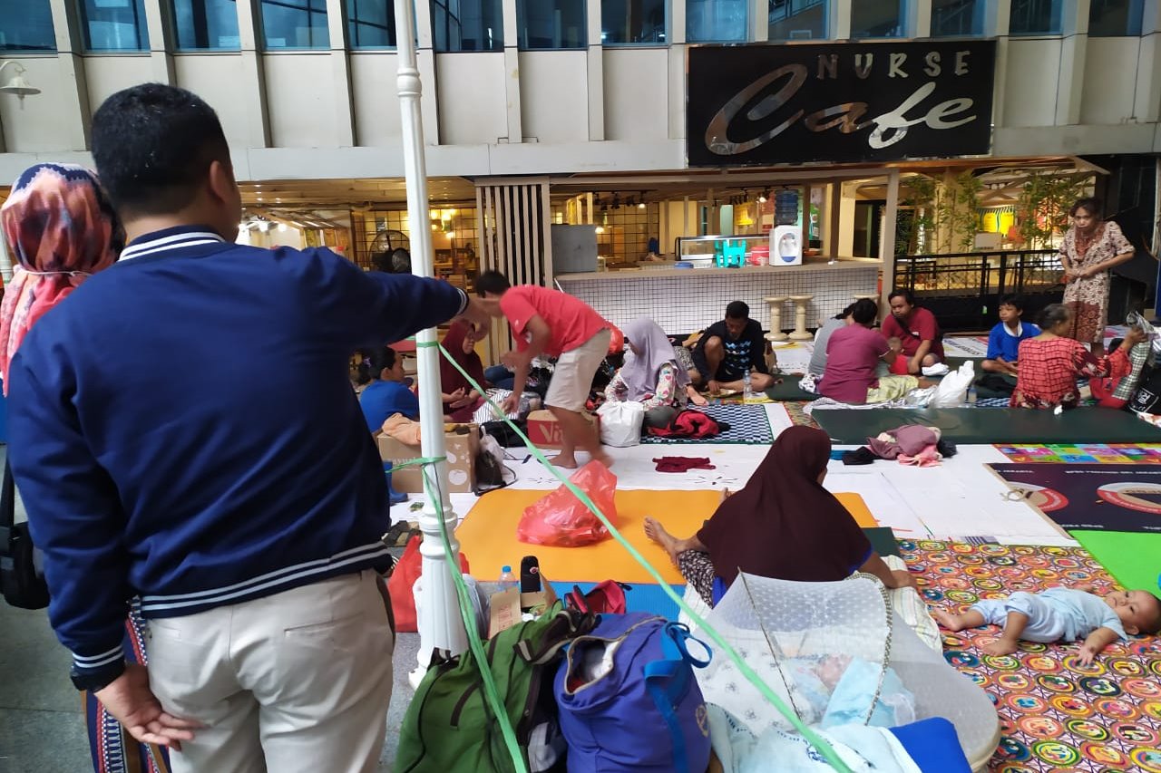 TRC Kemensos Bidang Rehsos Laksanakan Baksos Korban Banjir di Jakarta