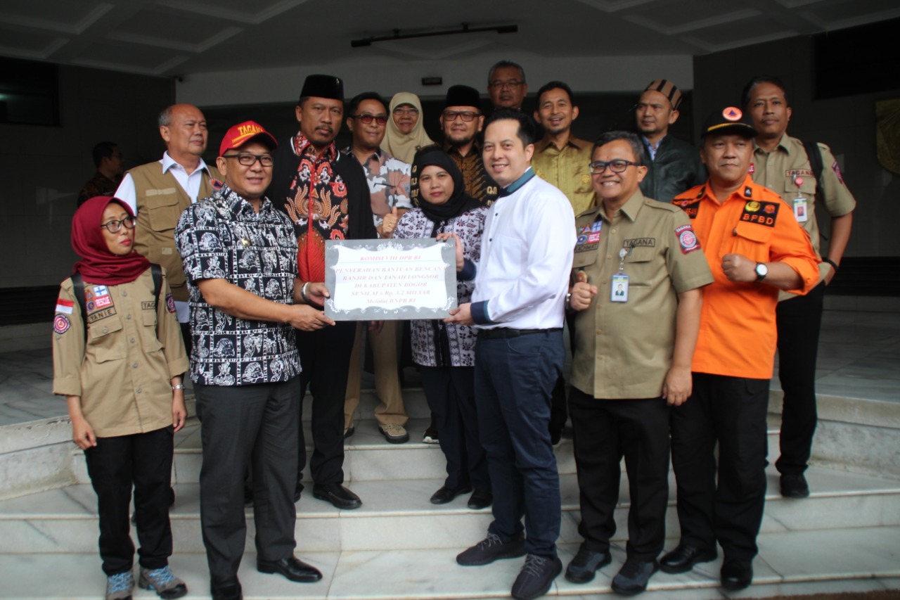 Commission VIII of DPR RI Appreciates the Government's Rapid Disaster Handling of Bogor