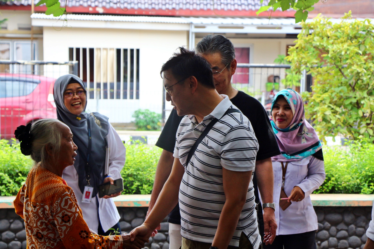 Kunjungan Tamu Jepang dan LPK Massaihara ke BRSLU "Budhi Dharma"