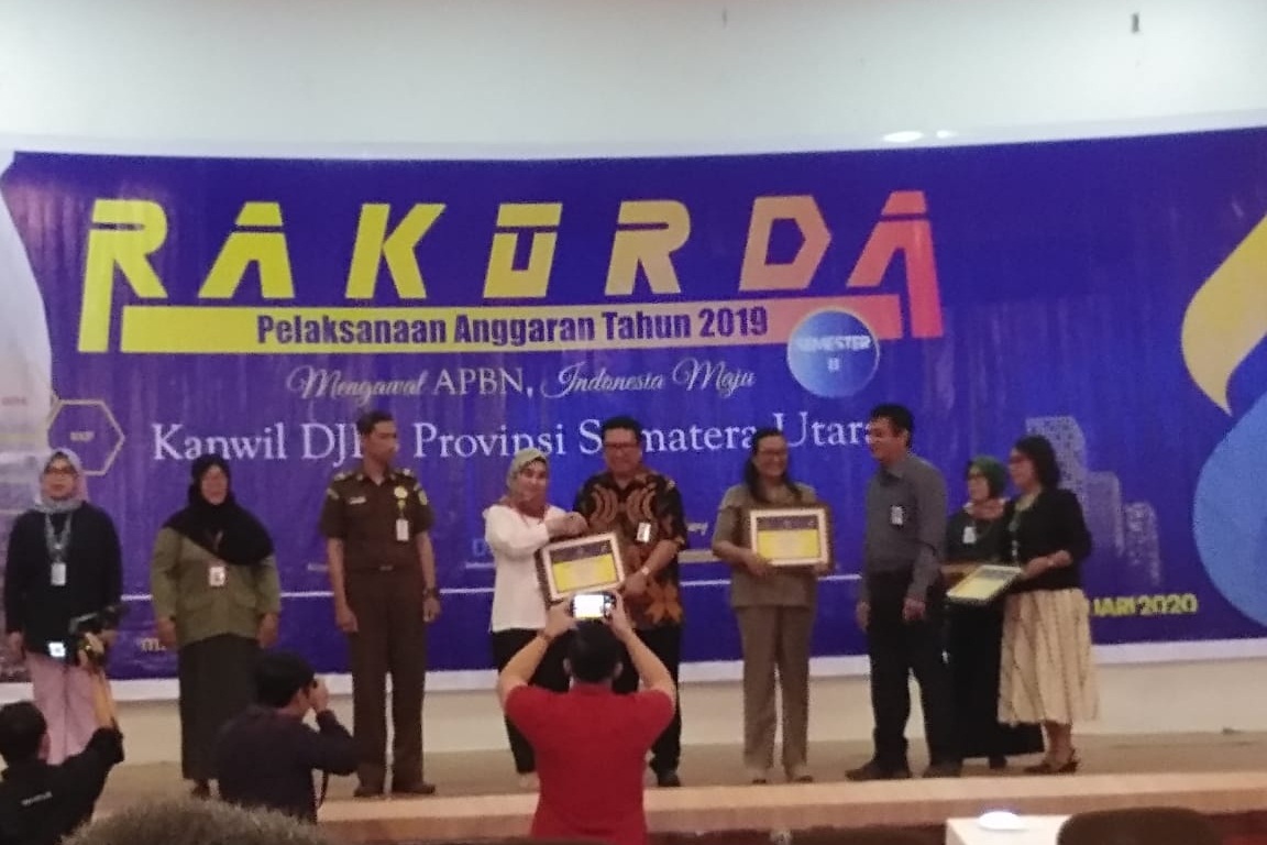 BRSKPN " Insyaf" Medan Terima Penghargaan dari Kanwil DJPb Provinsi