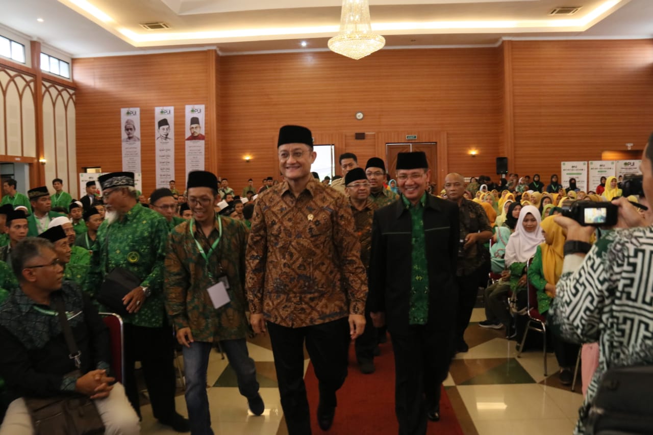 Mensos Hadiri Pembukaan Muktamar ke-14 Persatuan Umat Islam