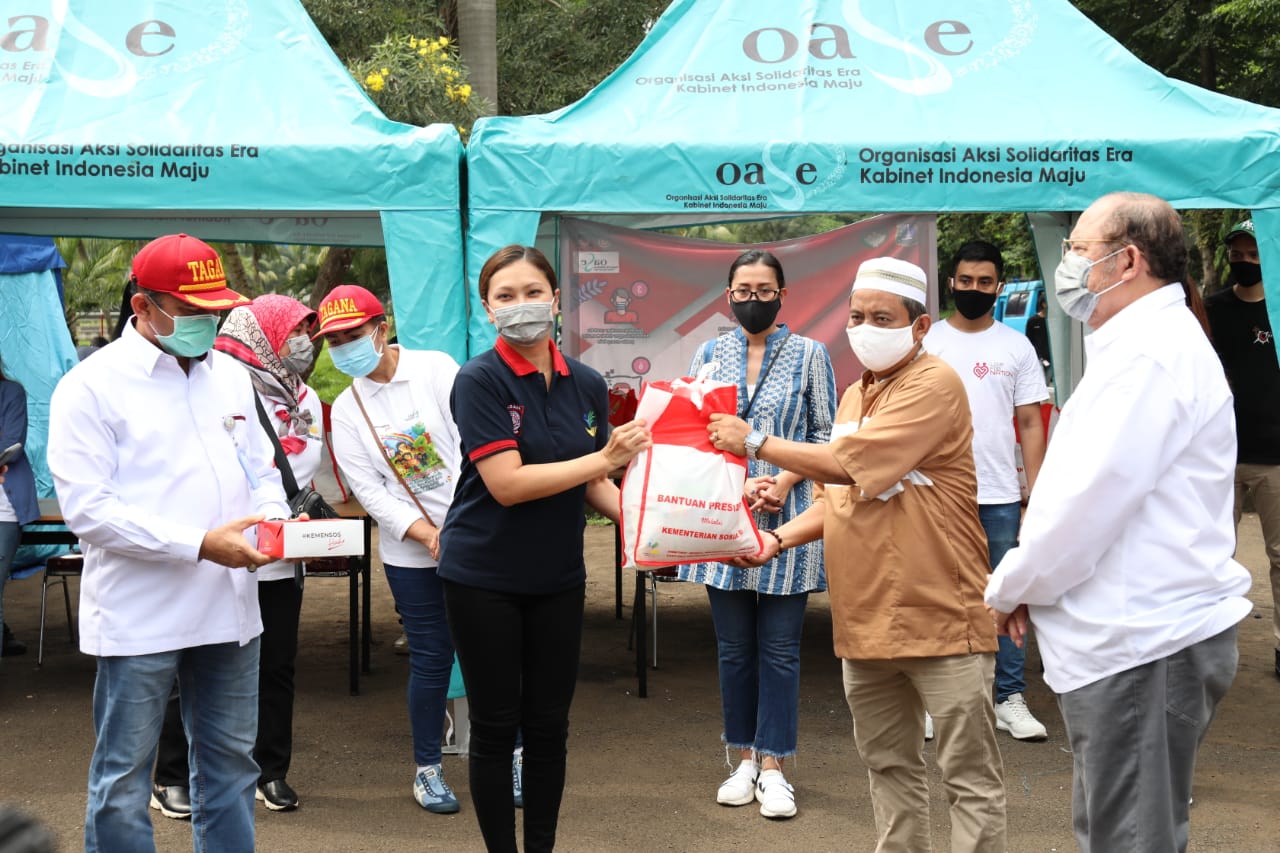 Anak Jalanan Apresiasi Kemensos atas 1.000 Paket Sembako dan Makanan