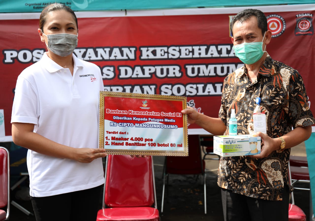 Kemensos Bantu Kelengkapan Kesehatan di Tiga Rumah Sakit di Jakarta