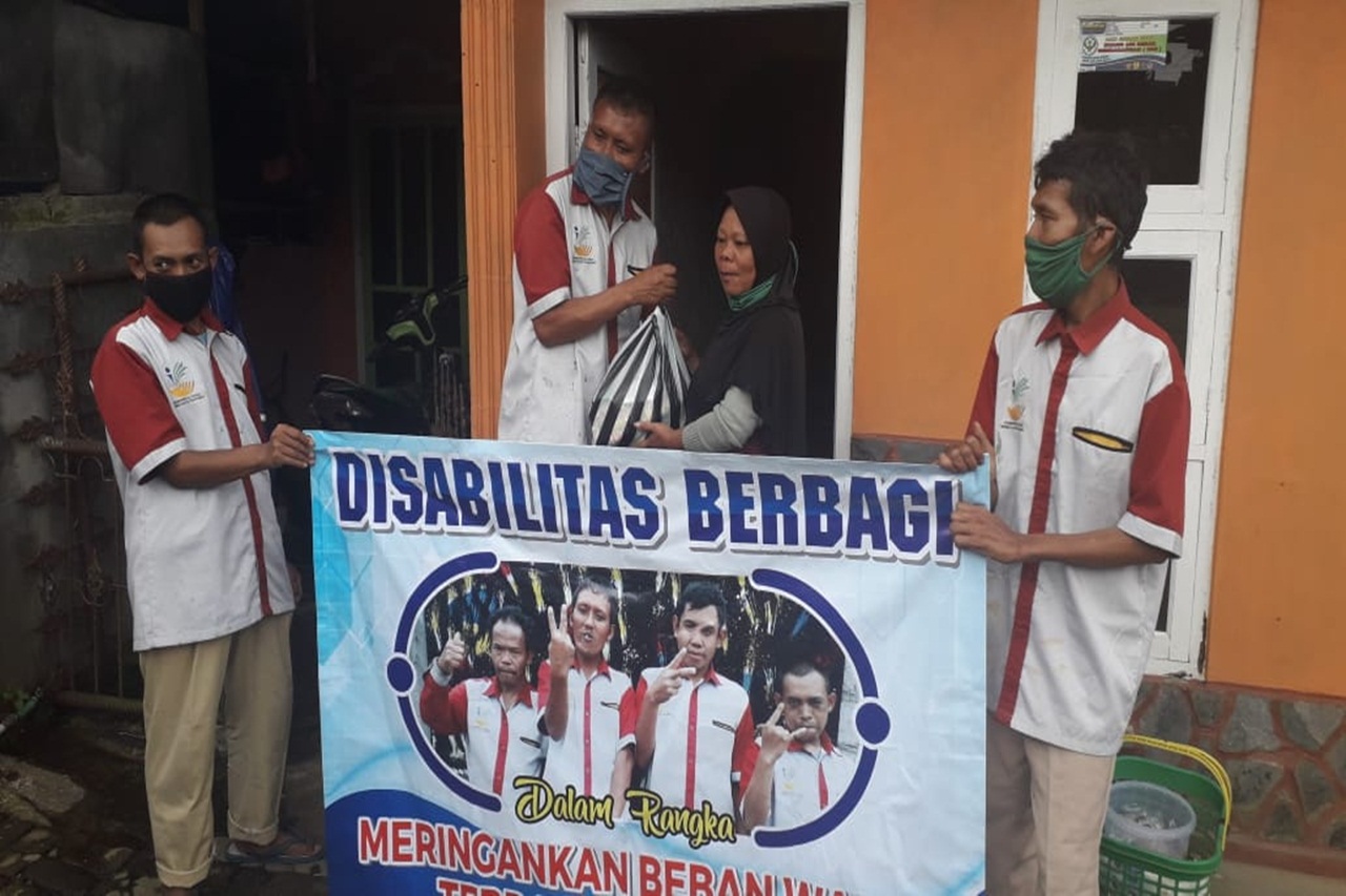 Penyandang Disabilitas Intelektual Peduli Dampak COVID-19 di Masyarakat