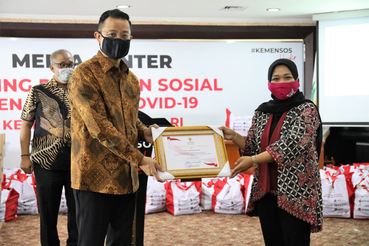 Kemensos Siap Salurkan Bantuan Sosial dari PT. Astra International