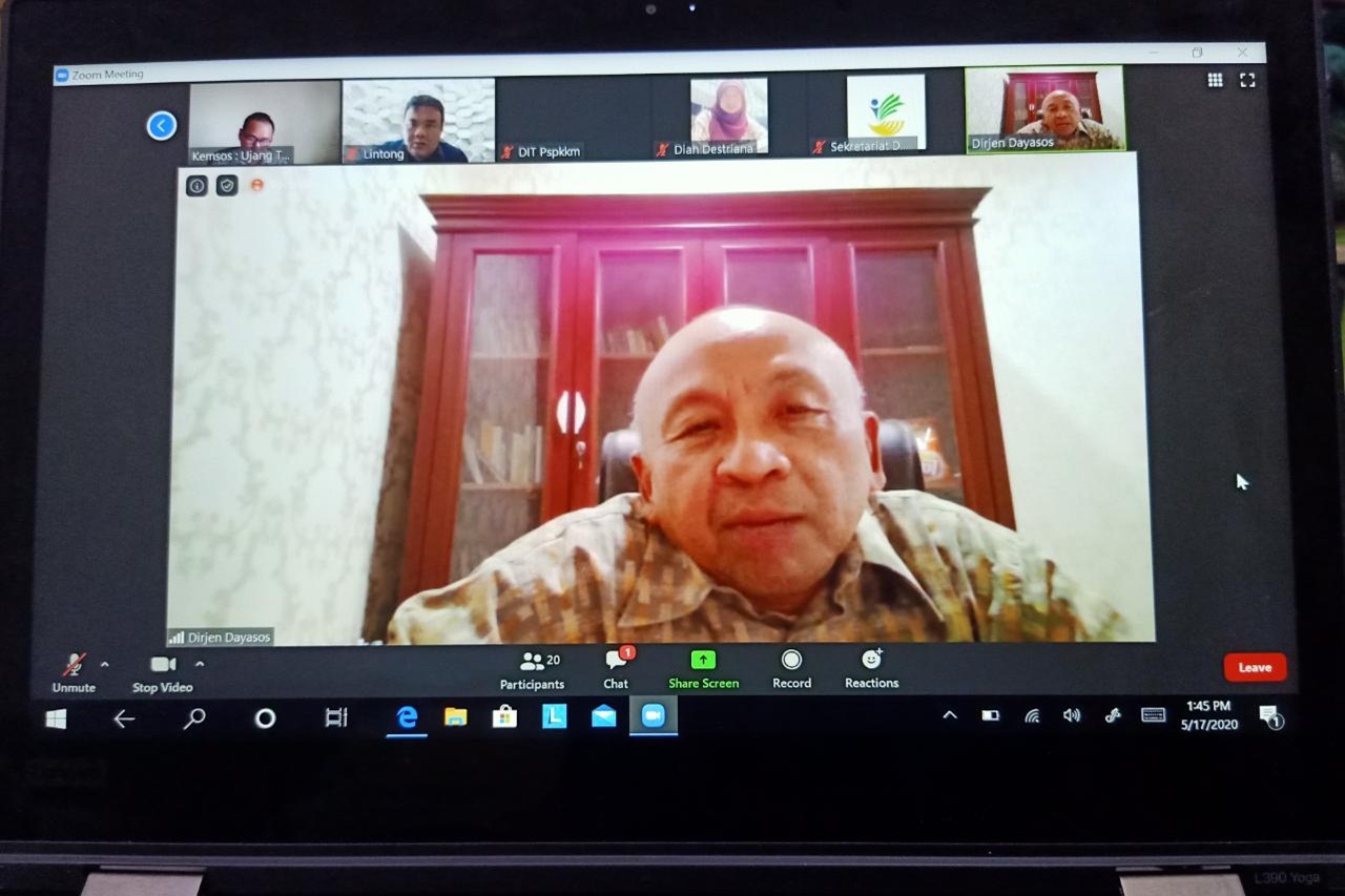 Meeting via Teleconference about Rice Assistance for COVID-19