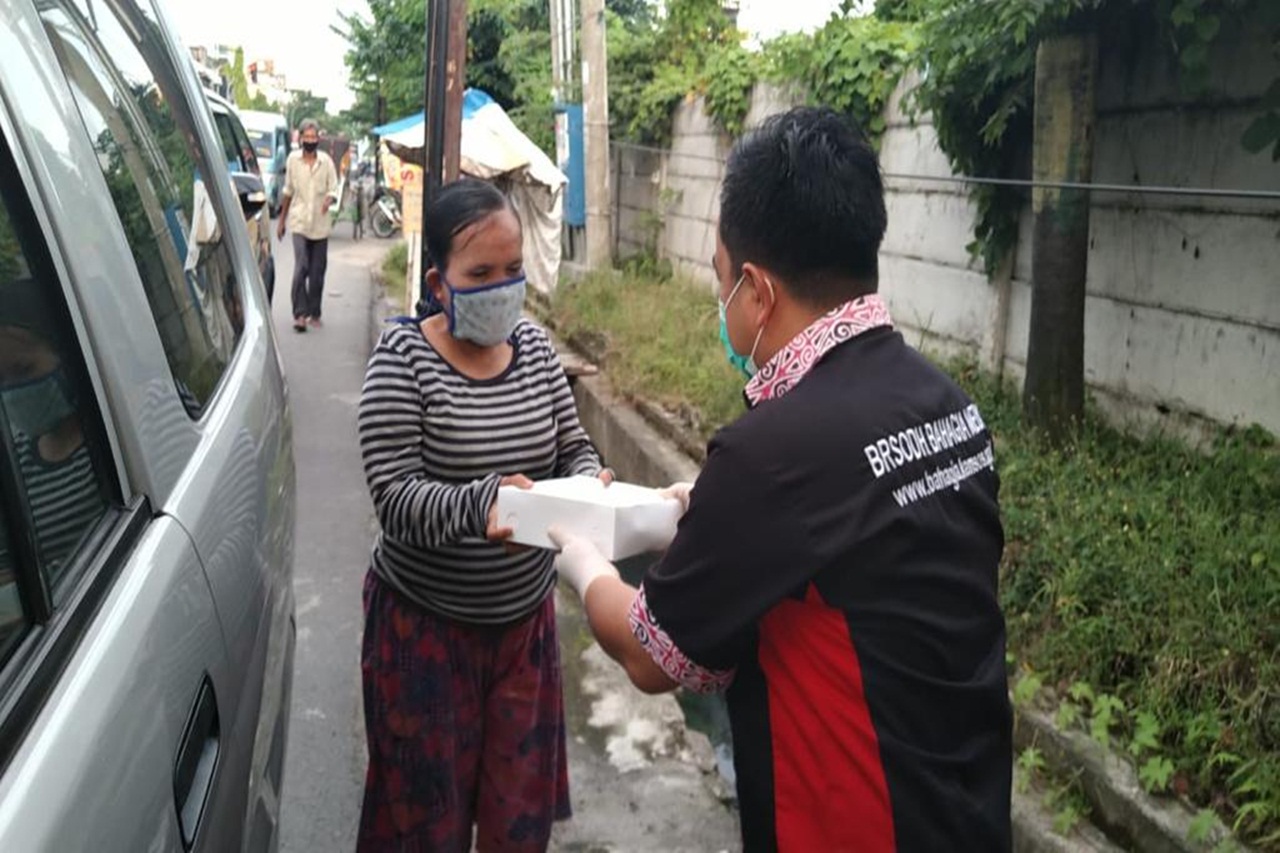 Berbagi Berkah di Tengah Pandemi, BRSODH "Bahagia" Luncurkan Dapur Umum