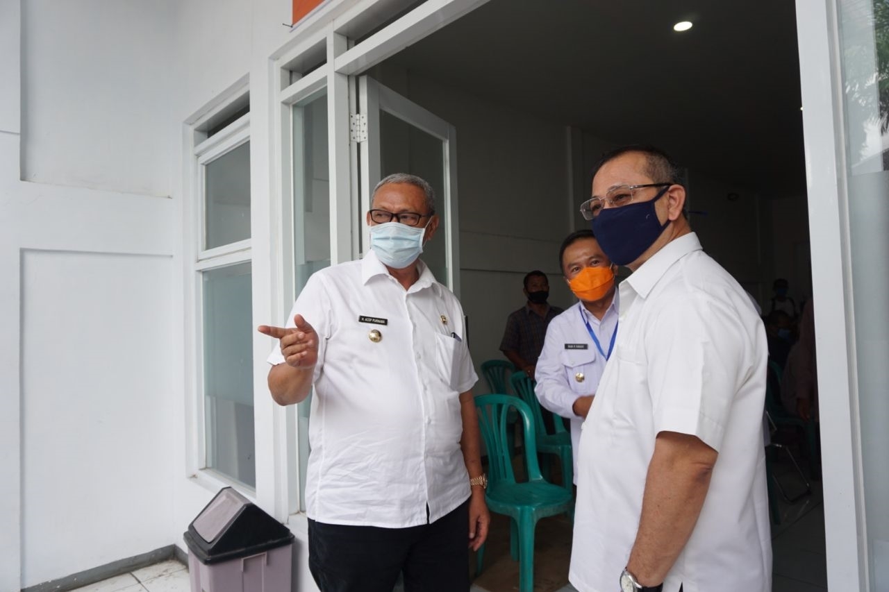 Koordinasi Penyaluran BST di Kantor Pos Kuningan