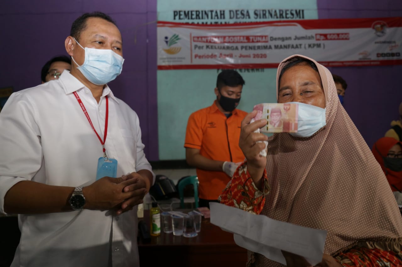 Irjen Pastikan Penyaluran BST di Bogor dan Sukabumi Tepat Sasaran