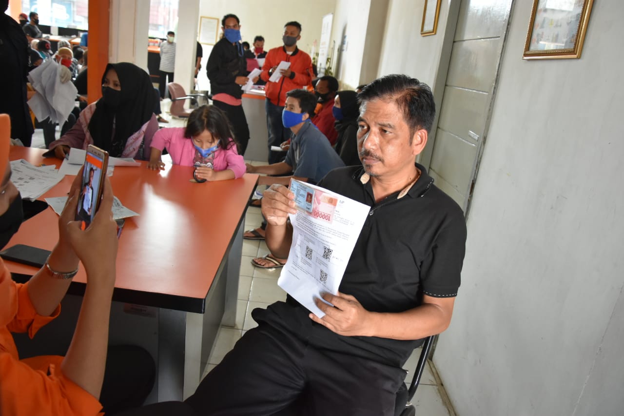 Dirjen PFM Evaluasi Penyaluran BST di Kantor Pos Sukabumi