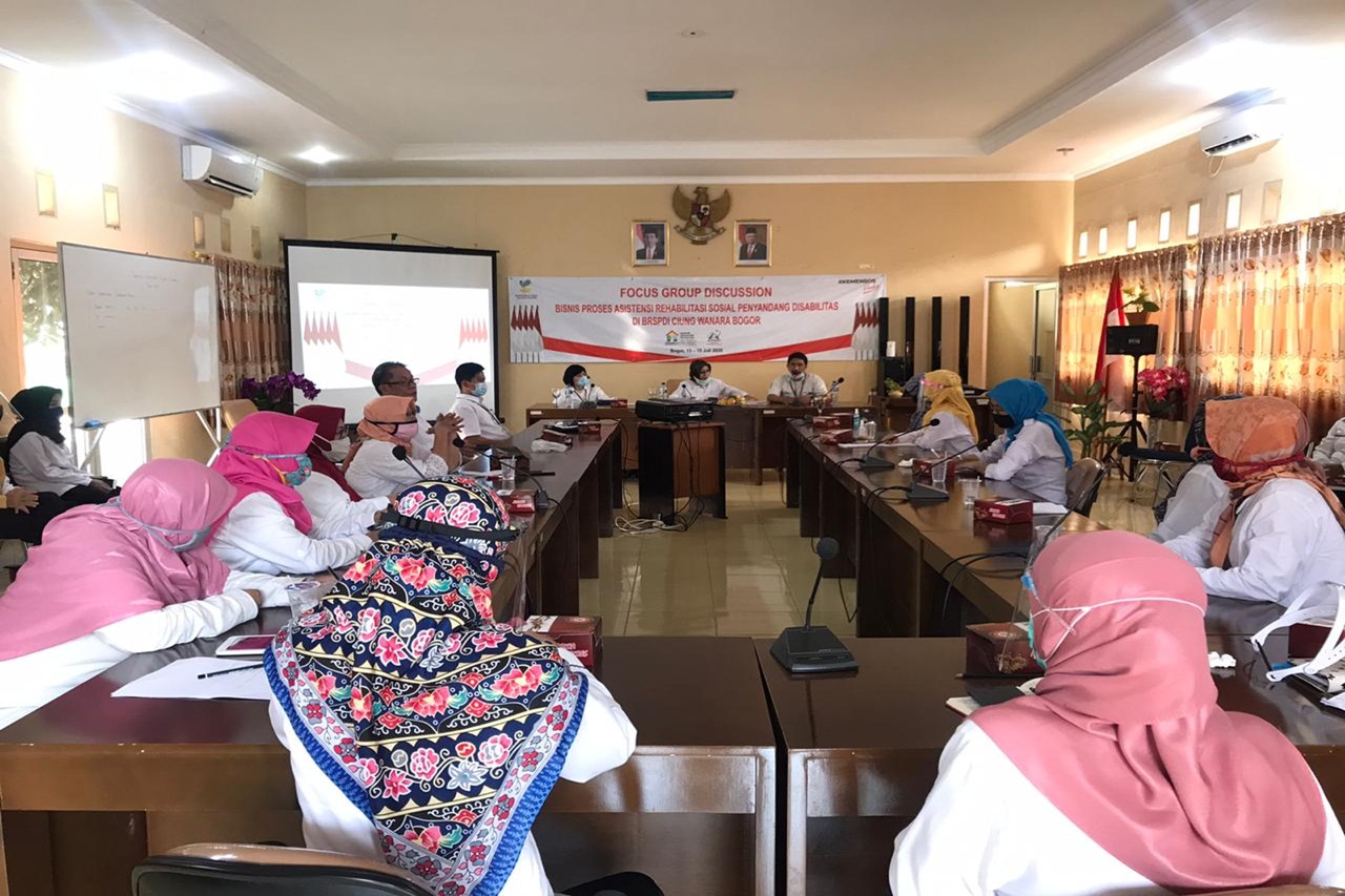 Simak “Atensi”, BRSPDI "Ciungwanara" Ikuti FGD bersama Direktur RSPD