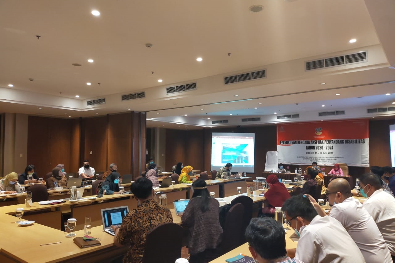 Kemensos Inisiasi RAN Hak Penyandang Disabilitas Masuk RAN HAM Nasional 2020-2024