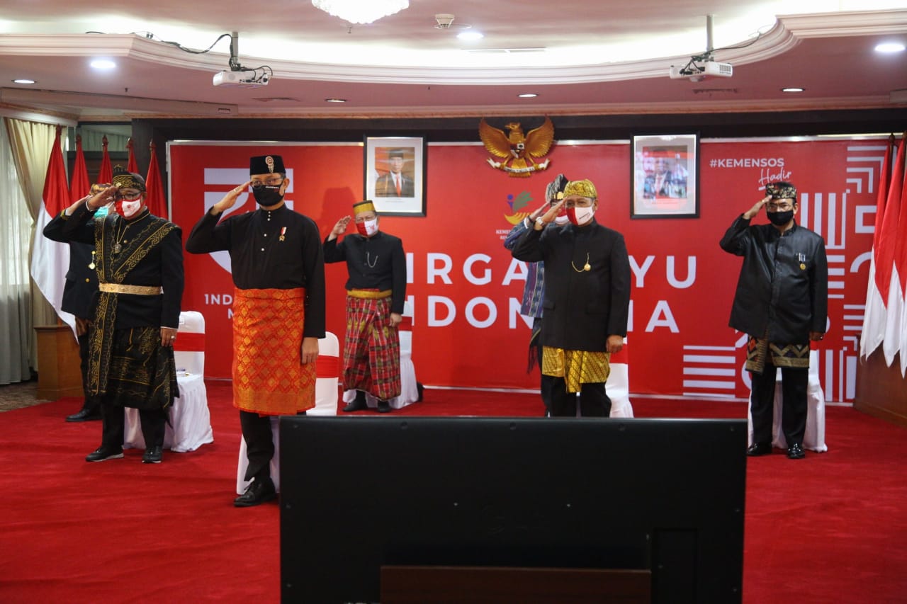 Ministry of Social Affairs Held the Proclamation Ceremony of the 75th Independence Day of the Republic of Indonesia