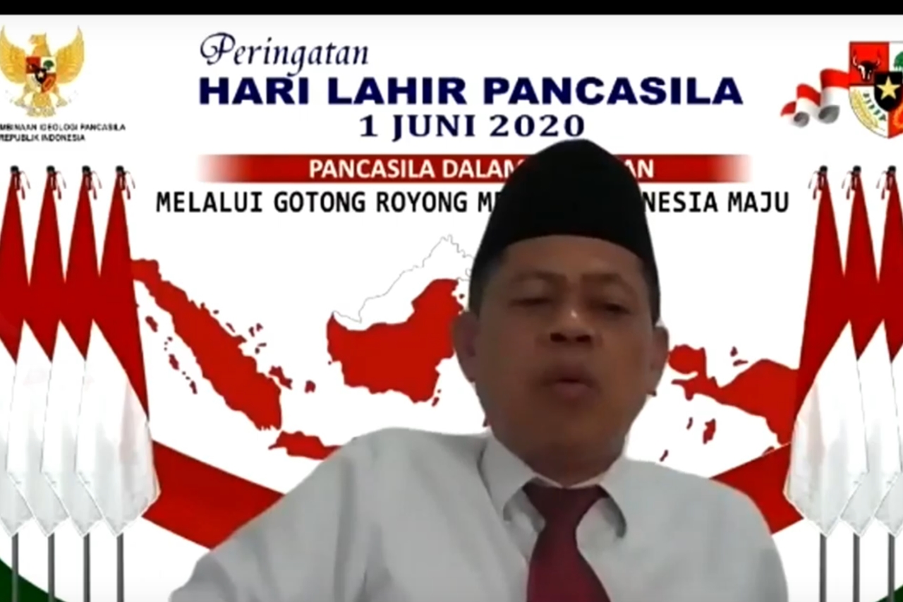 Video Conference Commemorating Pancasila Sanctity Day