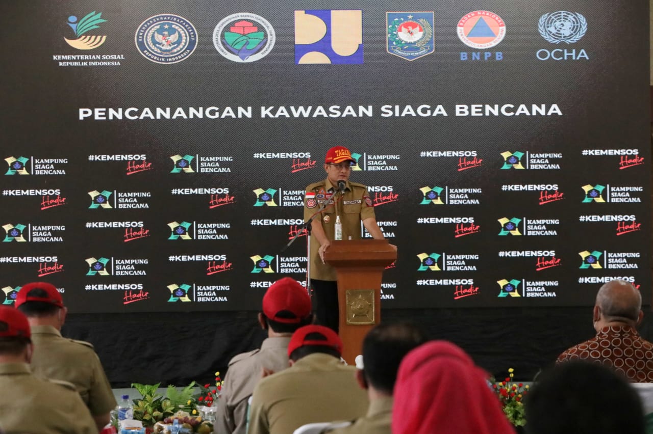 Minister of Social Affairs Attends the Peak of Inauguration of Kulon Progo as the 8th KwSB