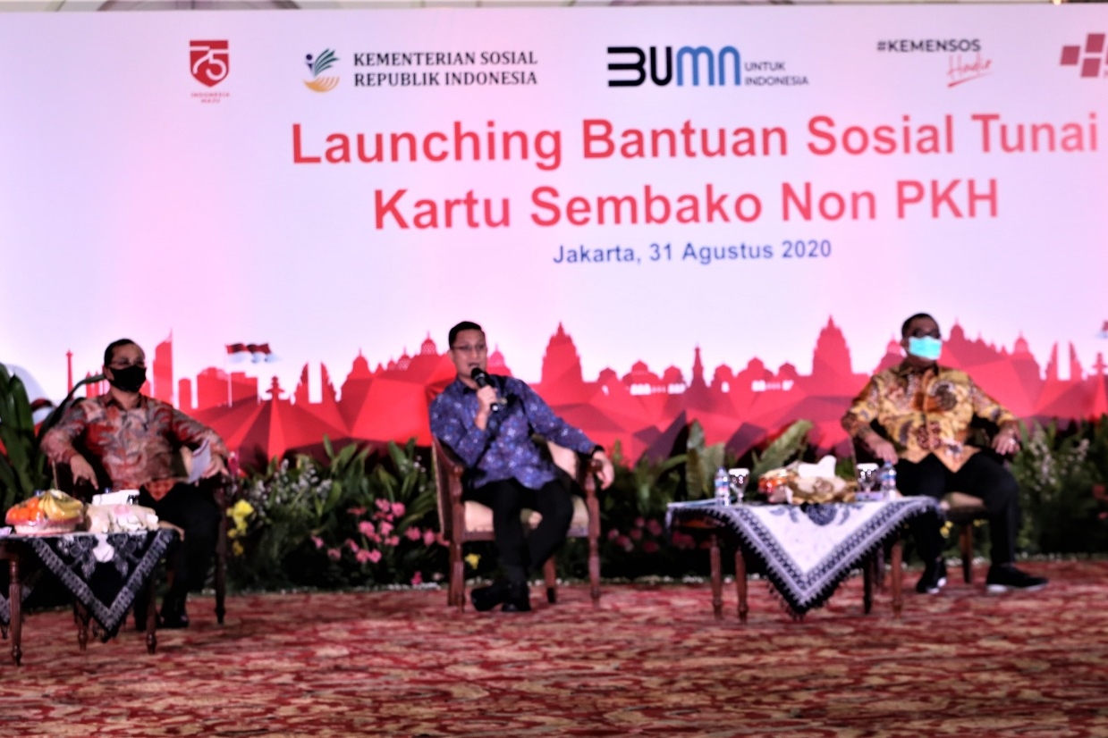 Launching of the Non-PKH Basic Food Card BST