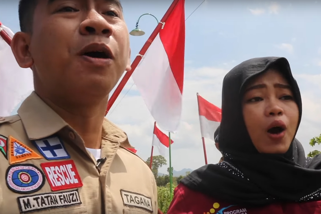 Indonesia Pusaka (Dinyanyikan oleh Linjamsos Oke)