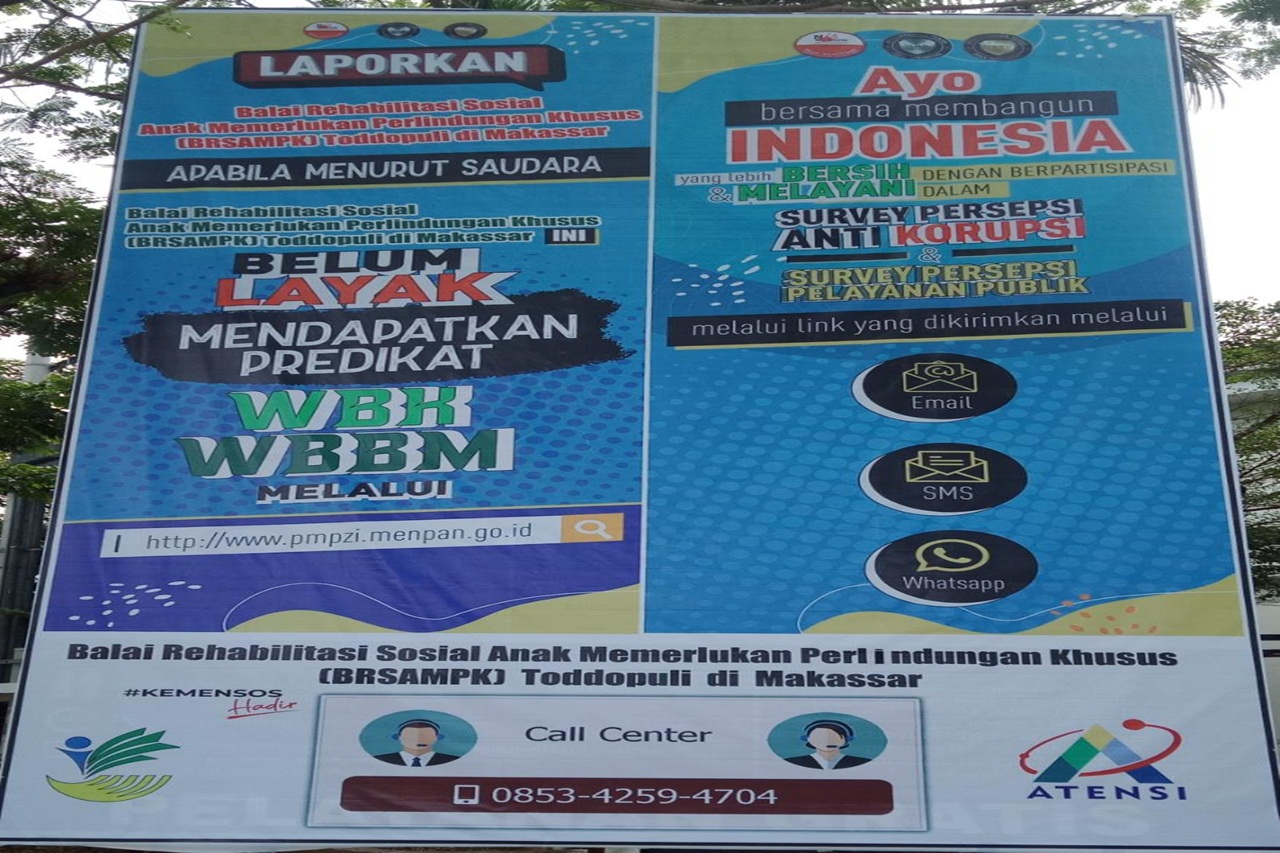 BRSAMPK "Toddopuli" Makassar Menuju ZI WBK WBBM