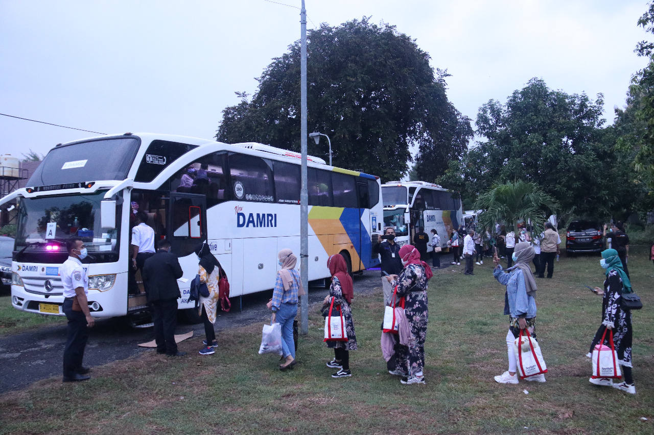 Kemensos Berikan Layanan Rehsos kepada 62 WNI Migran Korban PHK