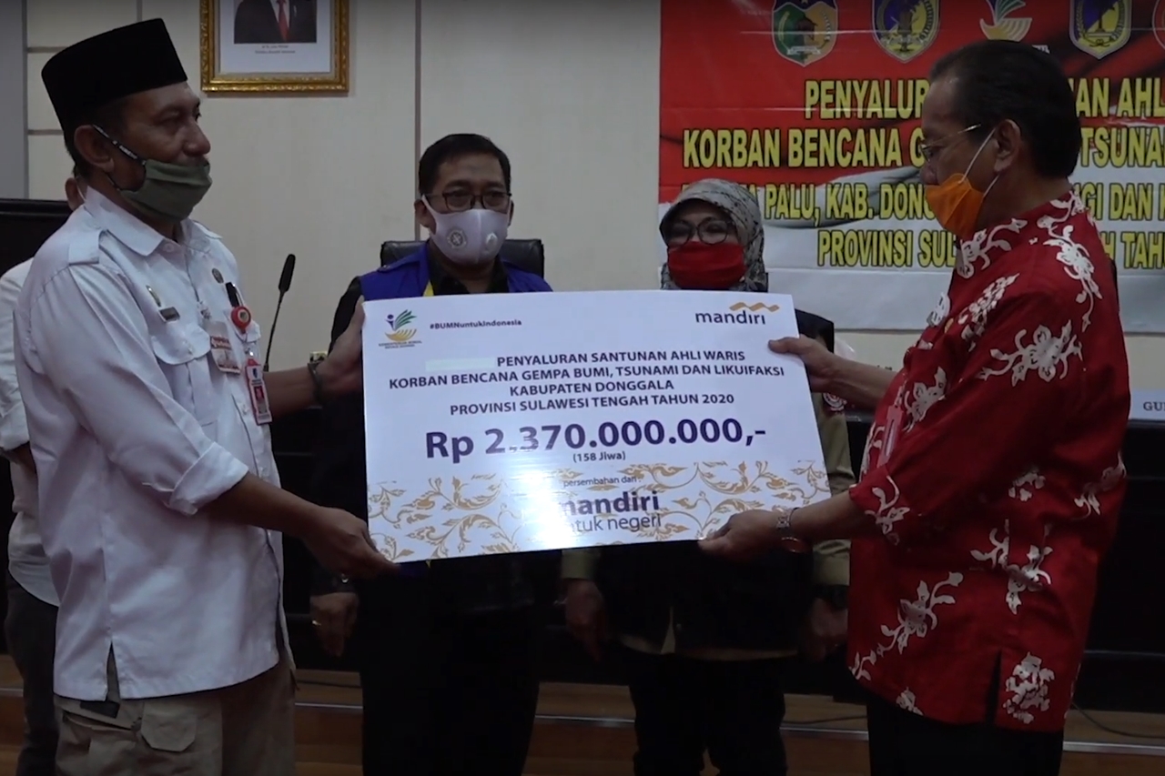 Ministry of Social Affairs Completes Inheritance Compensation of 24.3 Billion for Tsunami Victims in Central Sulawesi