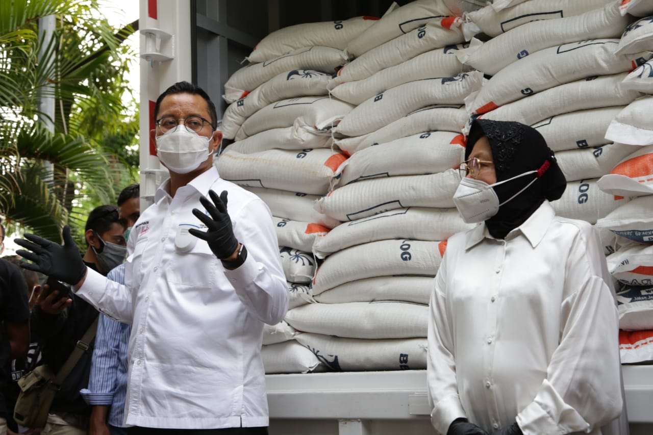 44 Thousand Families in Surabaya Enjoy Medium Rice from the MoSA