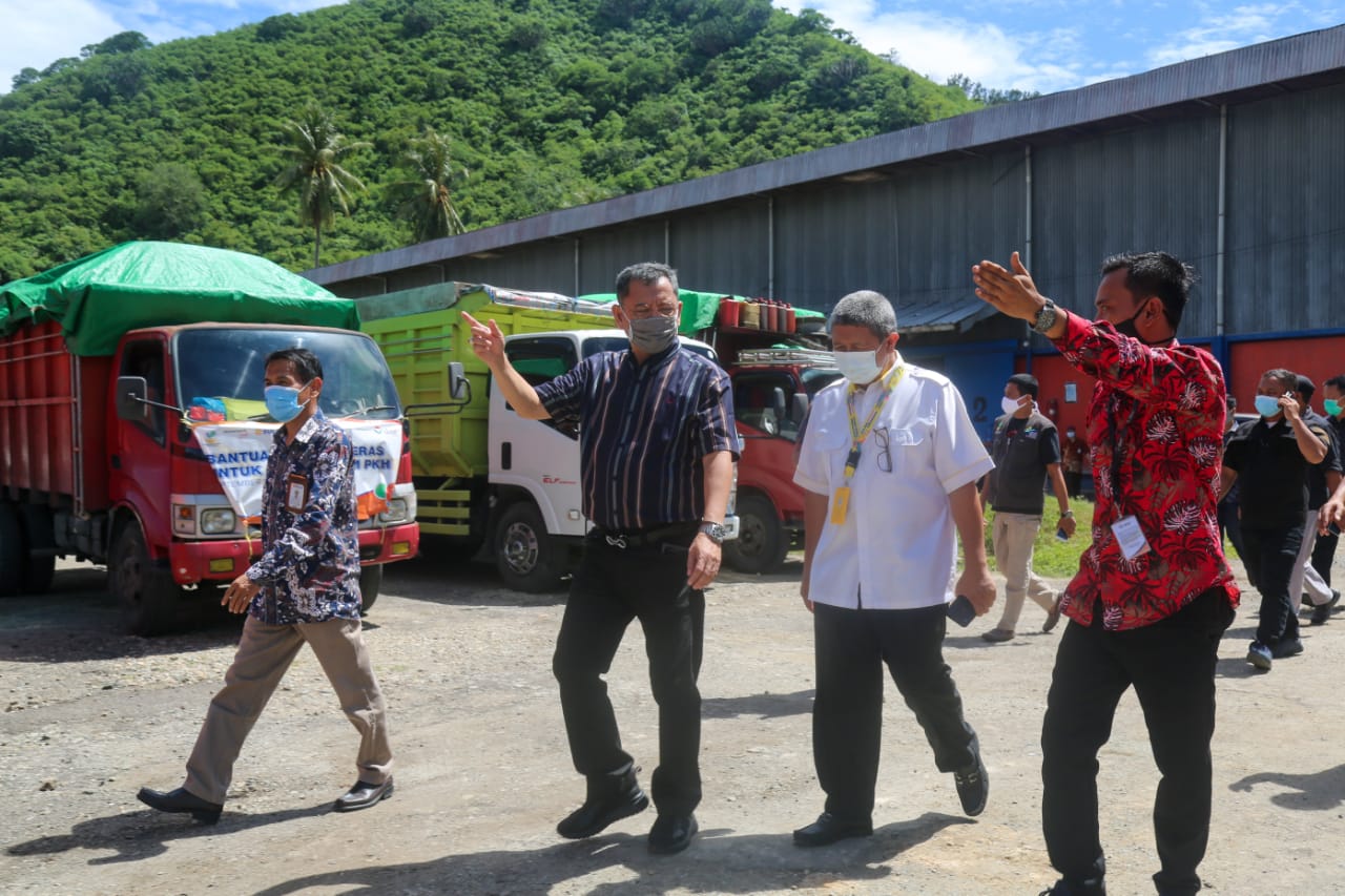 Pengecekan Gudang BSB Milik BULOG di Provinsi Gorontalo