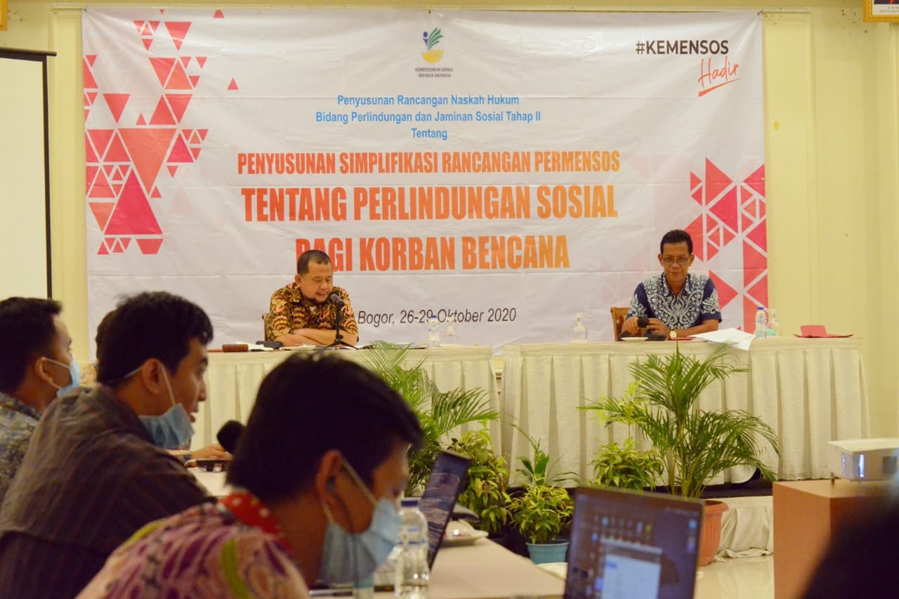 Diskusi Penyusunan Simplifikasi Rancangan Permensos dalam Ditjen Linjamsos Libatkan Unit Teknis