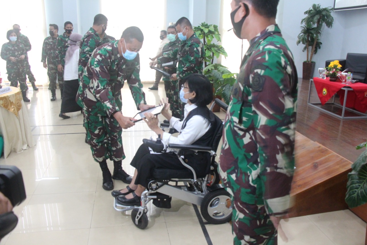 Kemensos Siap Jalin Kerjasama Dalam Pemenuhan Hak TNI Disabilitas